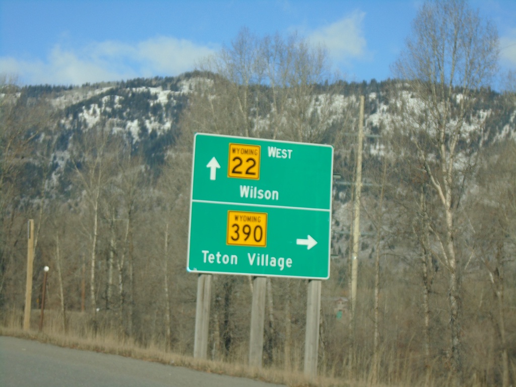 WY-22 West at WY-390