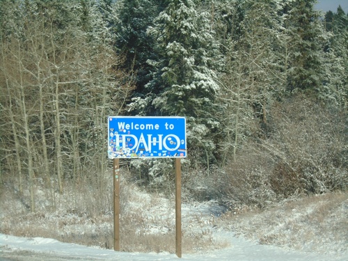 Welcome To Idaho - ID-33 West