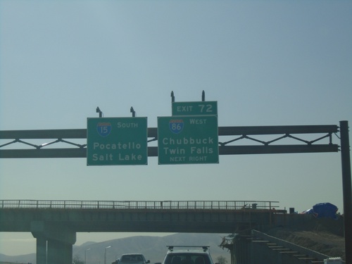 I-15 South - Exit 72