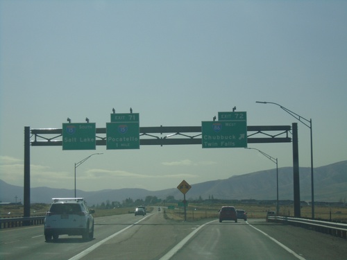 I-15 South - Exit 72 and 71