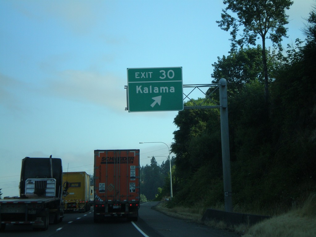 I-5 North - Exit 30