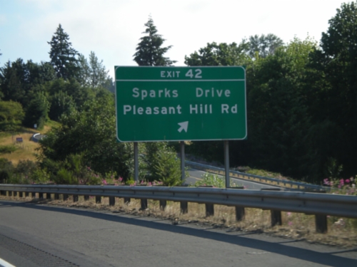 I-5 North - Exit 42