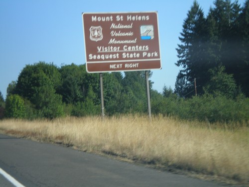 I-5 North Approaching Exit 49