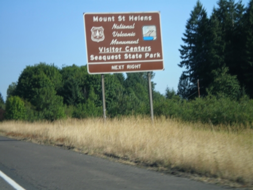 I-5 North Approaching Exit 49