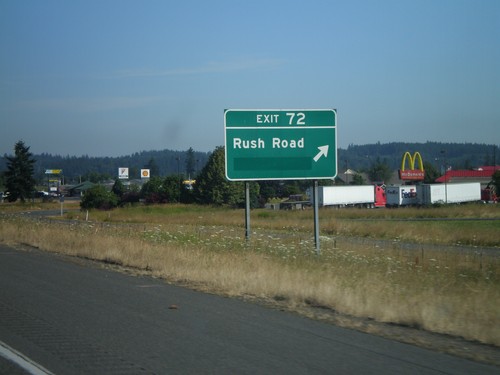 I-5 North - Exit 72