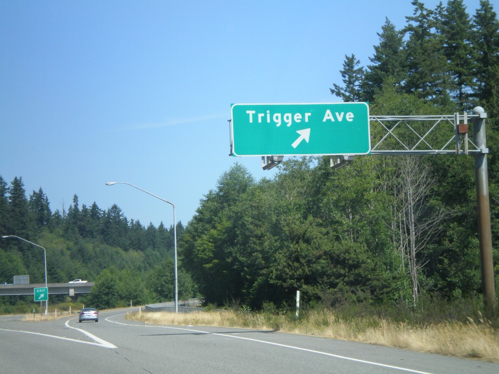 WA-3 North - Trigger Ave. Exit