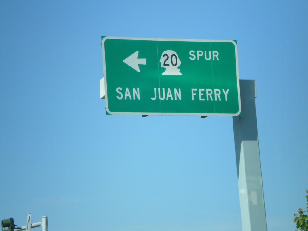 WA-20 Spur West to San Juan Ferry