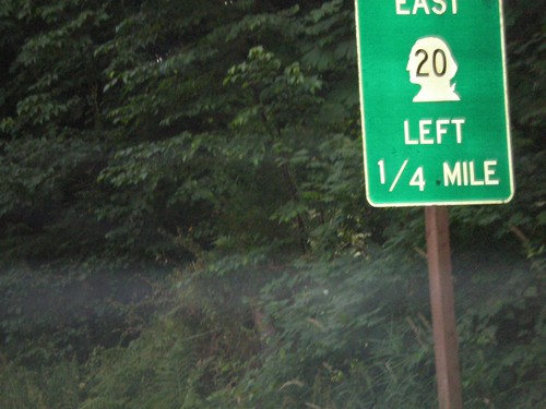 WA-20 East Approaching Cascade River Road