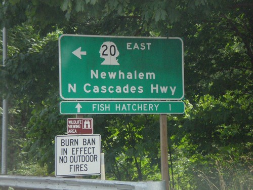 WA-20 East at Cascade River Road