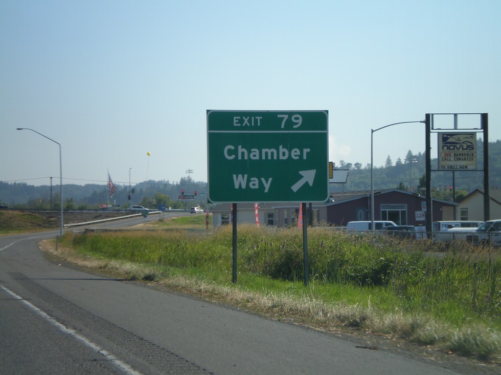 I-5 North - Exit 79