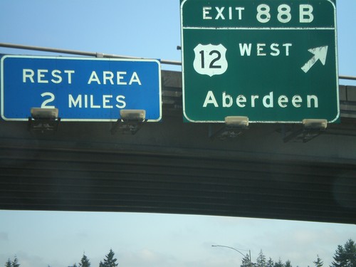 I-5 North - Exit 88B