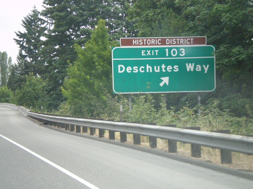 I-5 North - Exit 103