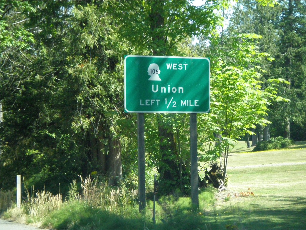 WA-3 North Approaching WA-106