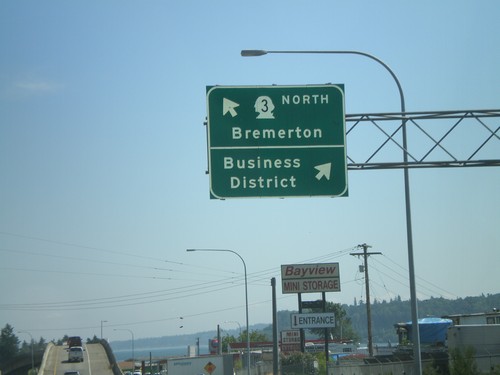 WA-3 North to Bremerton