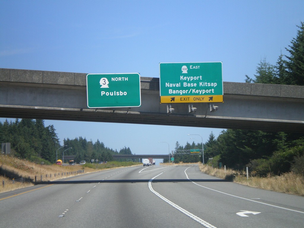 WA-3 North at WA-308 East