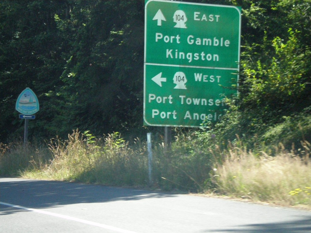 End WA-3 North at WA-104