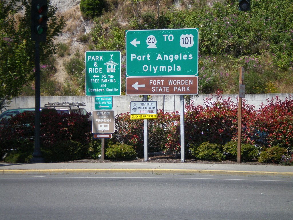 WA-20 West - Port Townsend Ferry Exit