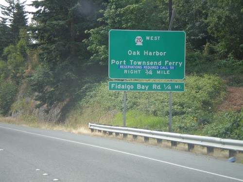 WA-20 Spur East Approaching WA-20