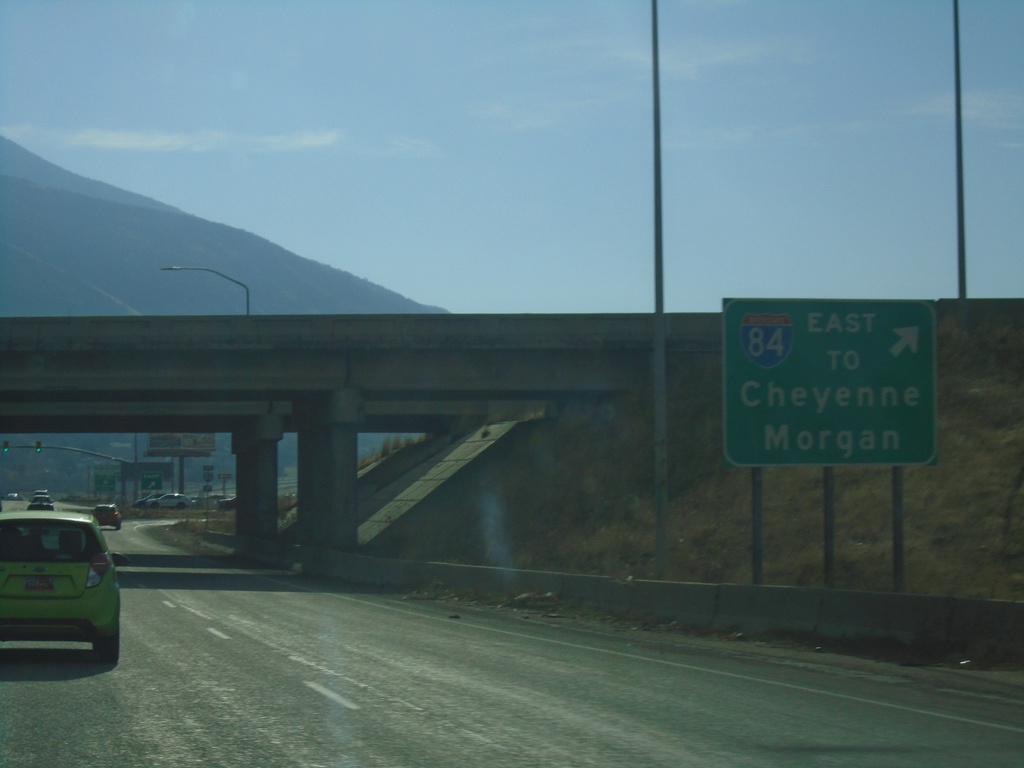 US-89 South at I-84 East