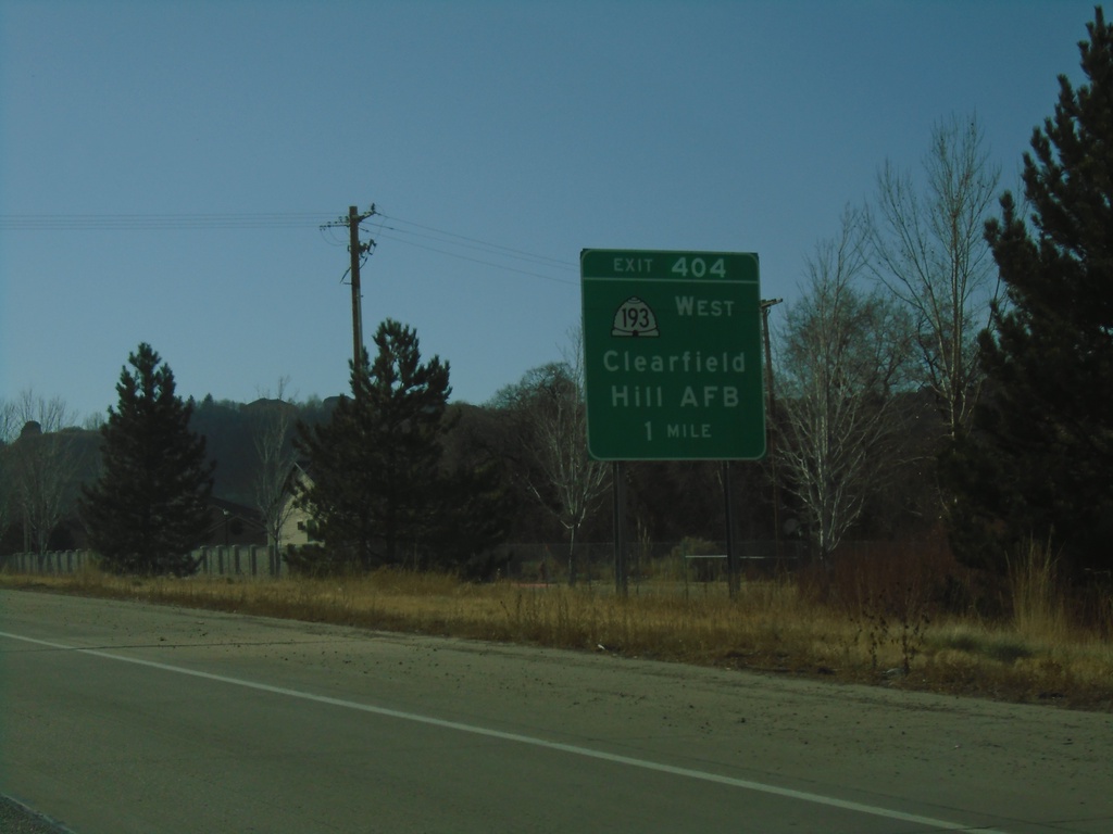 US-89 South - Exit 404