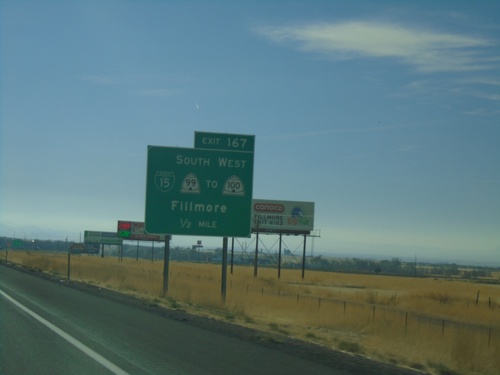 I-15 South - Exit 167