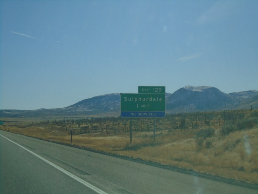 I-15 South - Exit 129