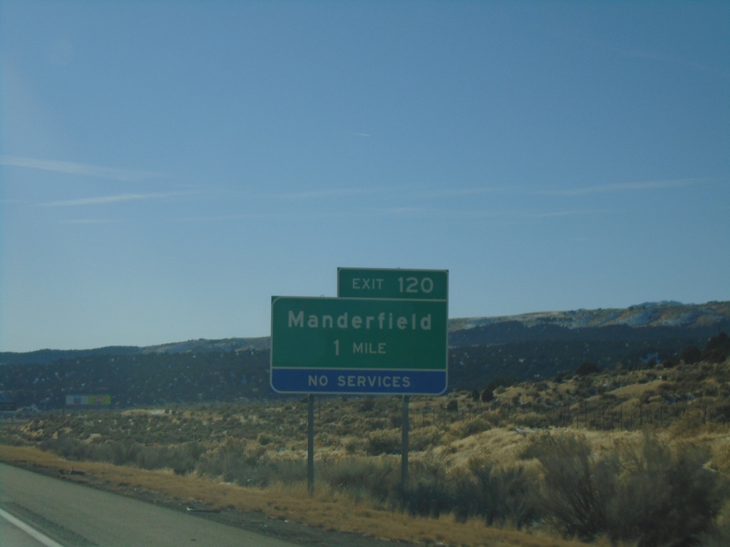 I-15 South - Exit 120