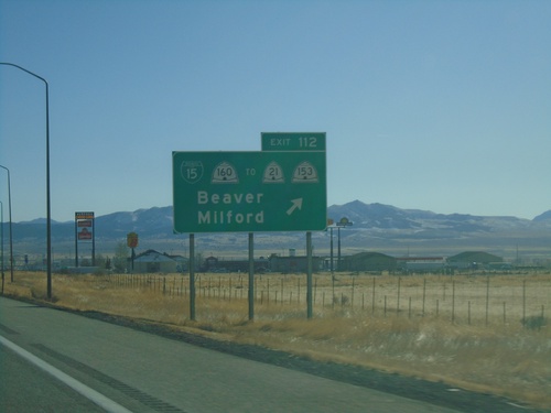 I-15 South - Exit 112