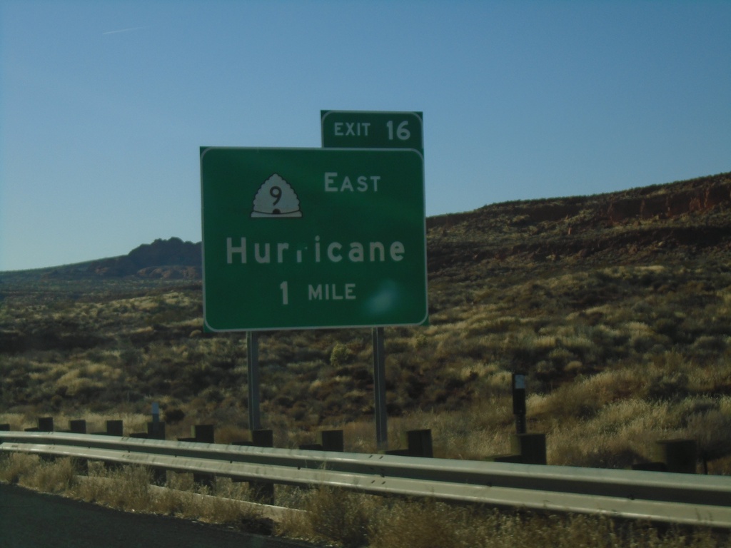 I-15 South - Exit 16