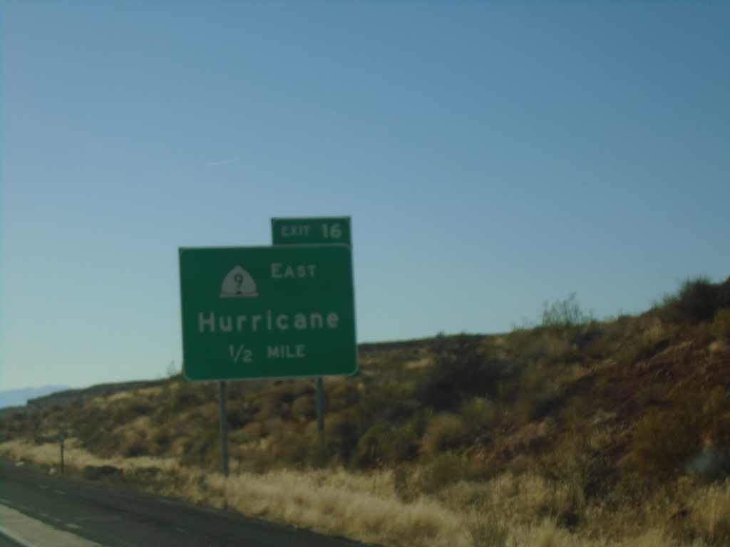 I-15 South - Exit 16