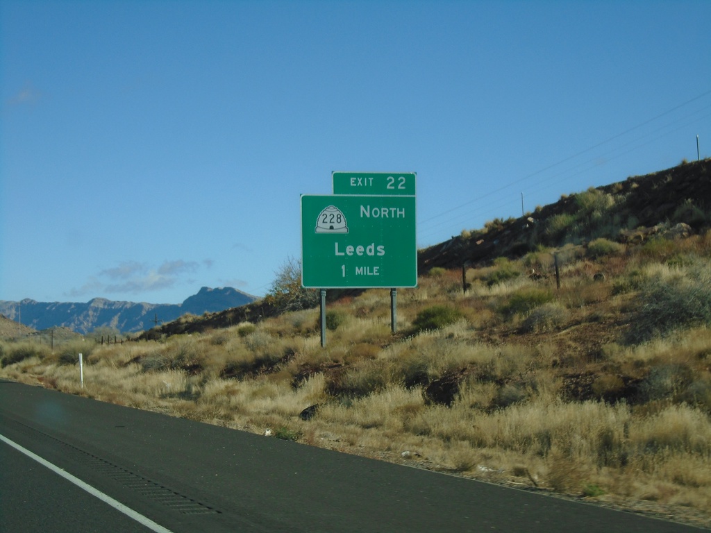 I-15 North - Exit 22