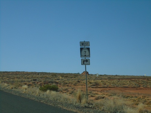 Sand Hollow Road at UT-7