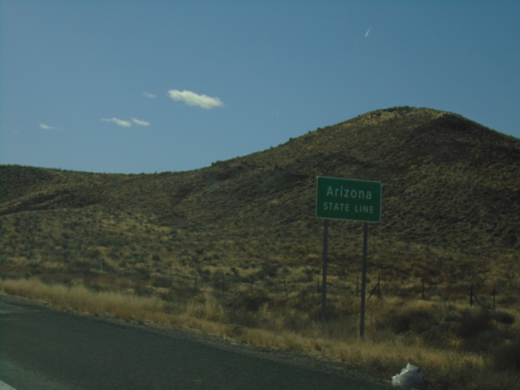 I-15 South - Arizona State Line