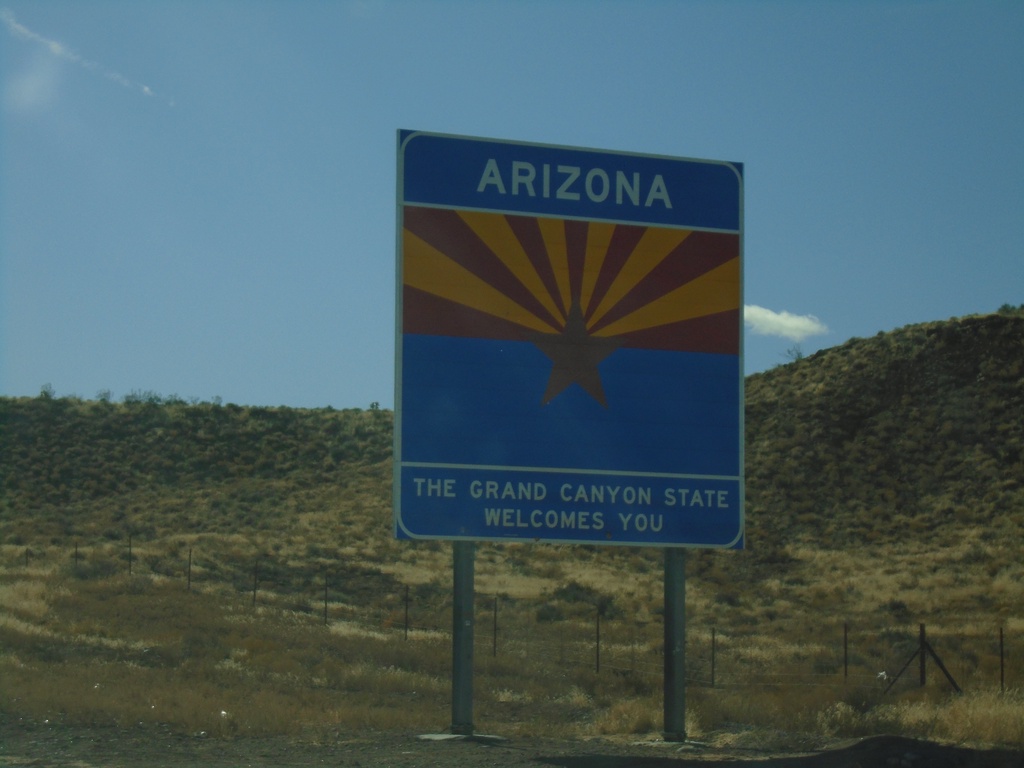 I-15 South - Welcome To Arizona