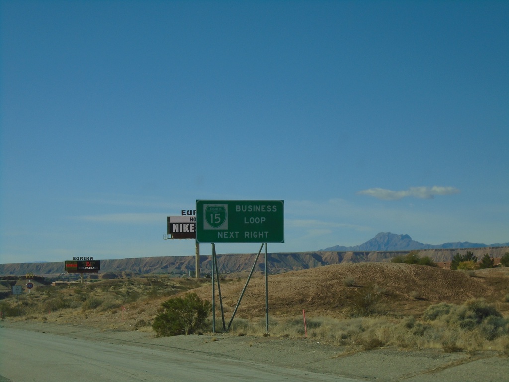 I-15 South - BL-15 Next Right