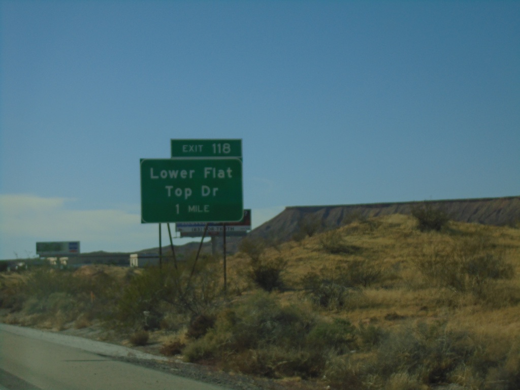 I-15 South - Exit 118