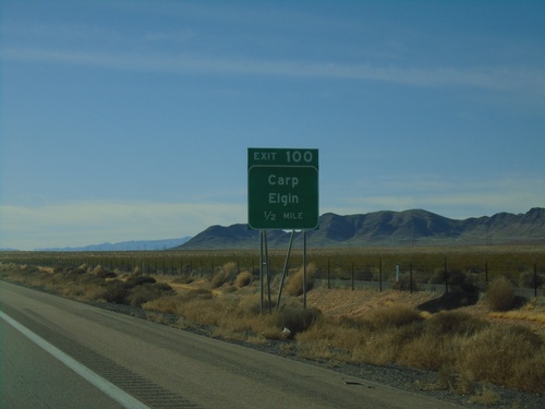 I-15 South - Exit 100