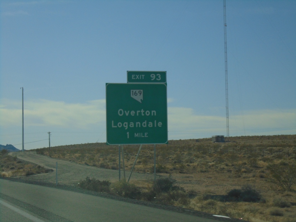 I-15 South - Exit 93