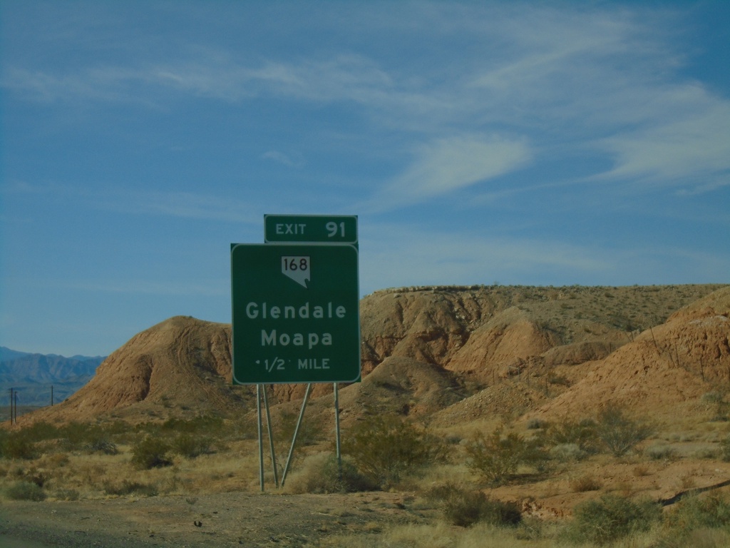 I-15 South - Exit 91