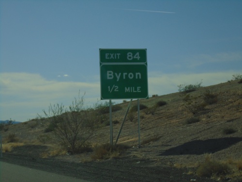 I-15 South - Exit 84