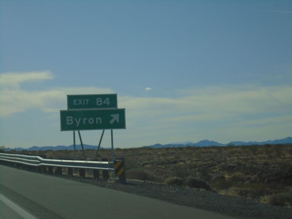 I-15 South - Exit 84