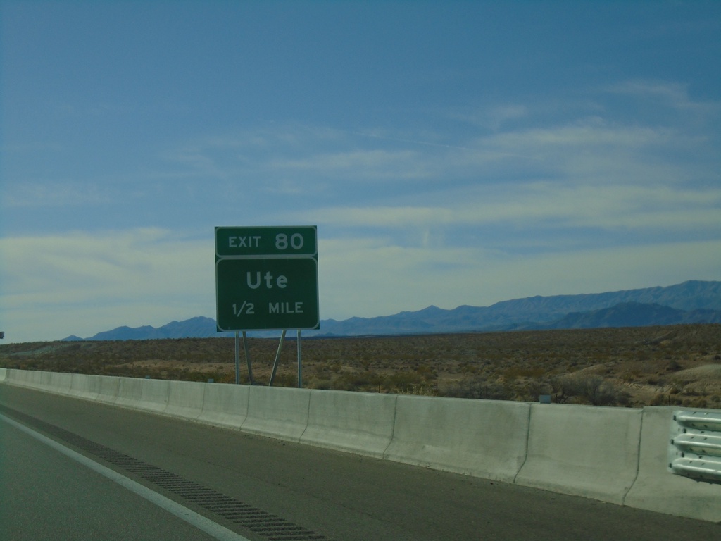 I-15 South - Exit 80