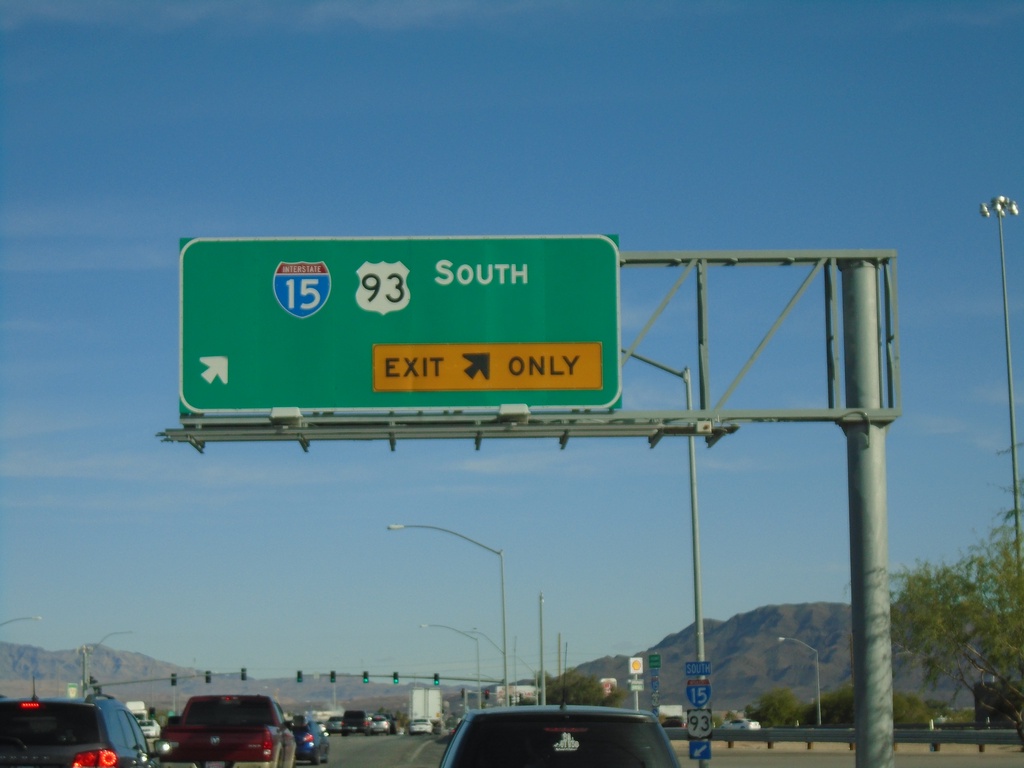 Craig Road East at I-15/US-93 South Onramp