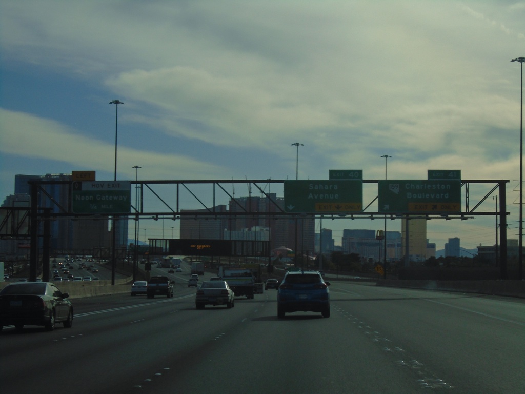 I-15 South - Exits 41, 40, and Neon Gateway