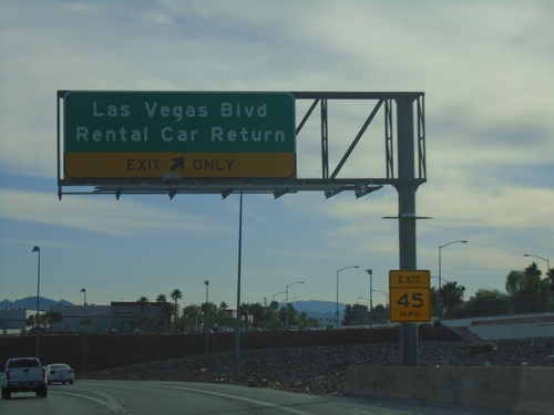 I-15 South/I-215 Ramp at Las Vegas Blvd.