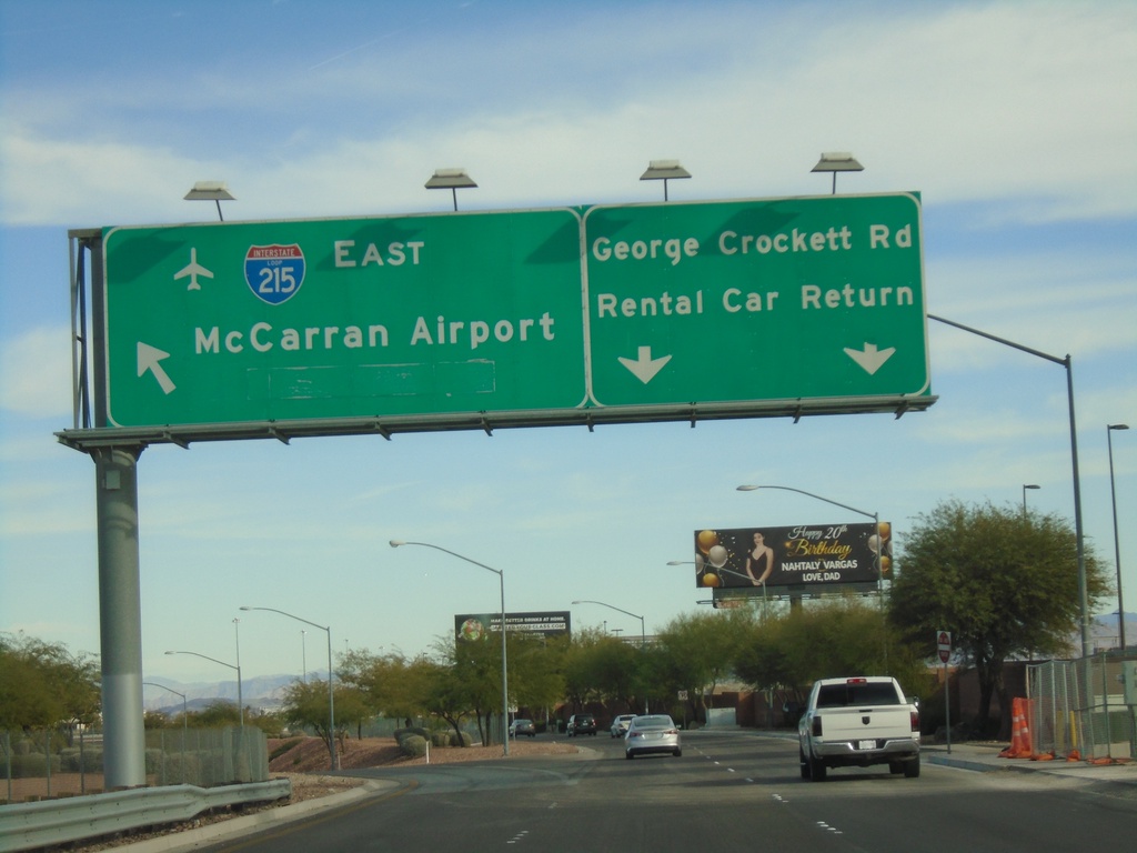 George Crockett Road East at I-215