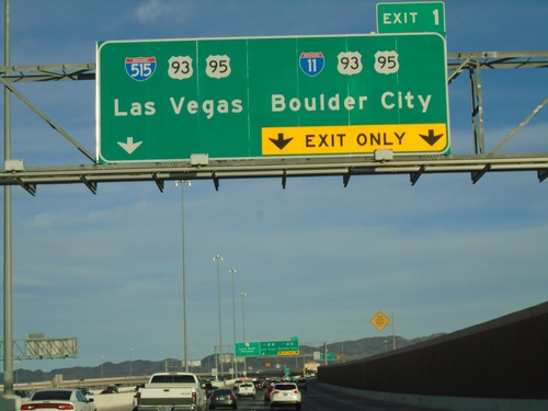 End I-215 East - Exit 1