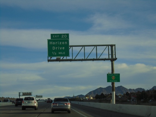 I-11 South - Exit 20