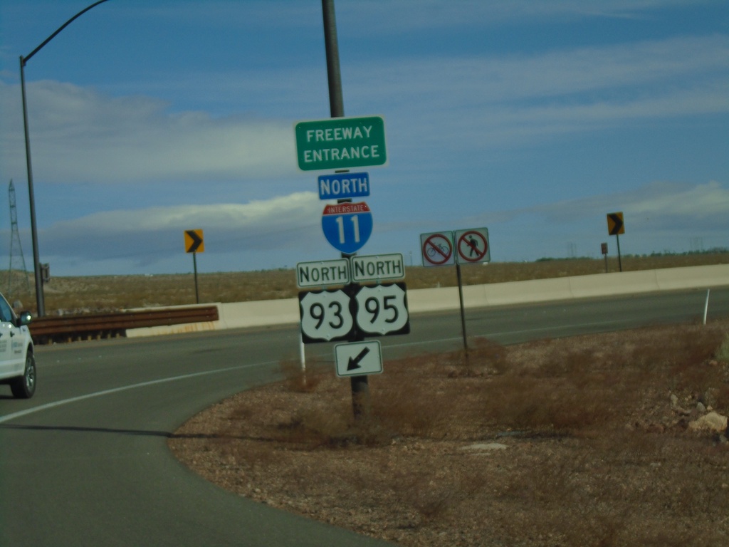 US-95 North at I-11/US-93