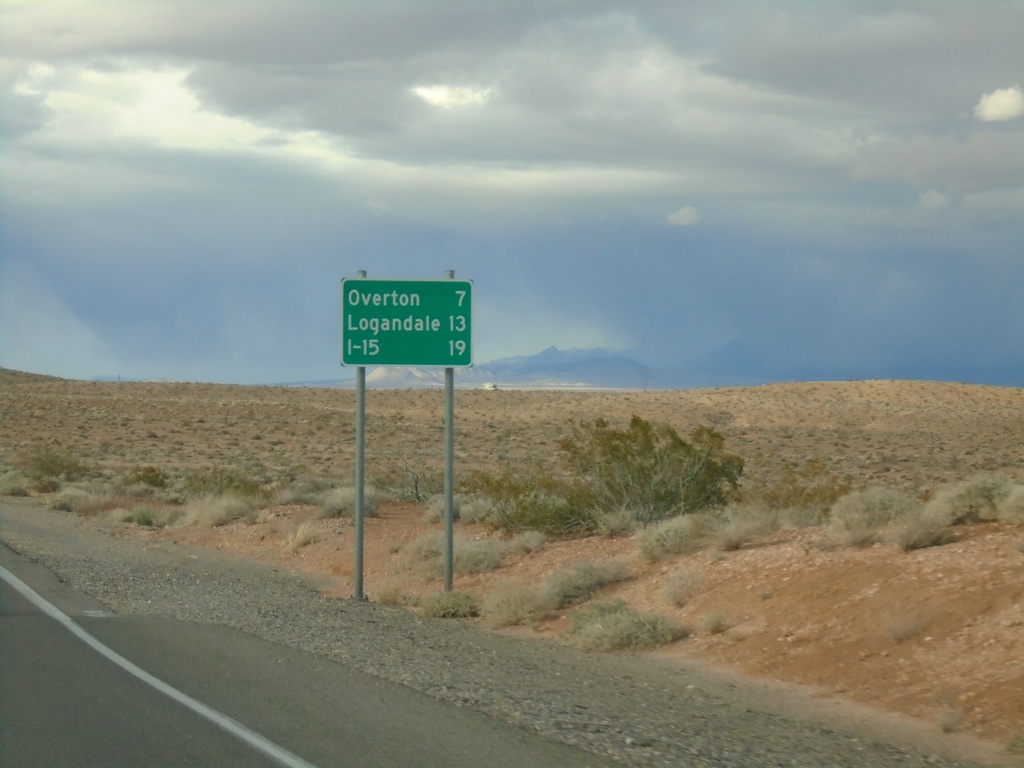 Begin NV-169 Northbound